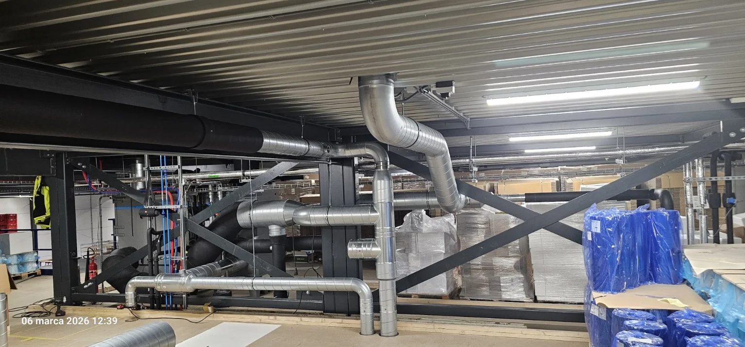 Ventilation — Installation project 1